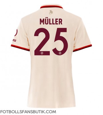 Bayern Munich Thomas Muller #25 Replika Tredje Tröja Damer 2024-25 Kortärmad
